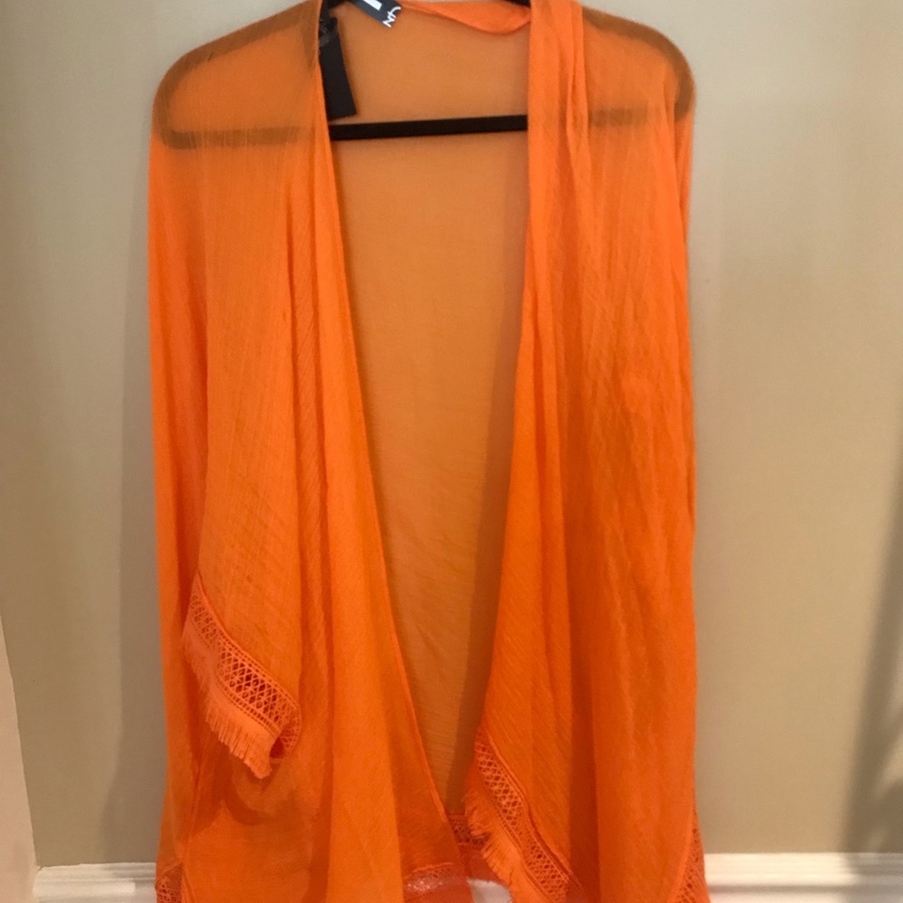 Orange kimono NWT
